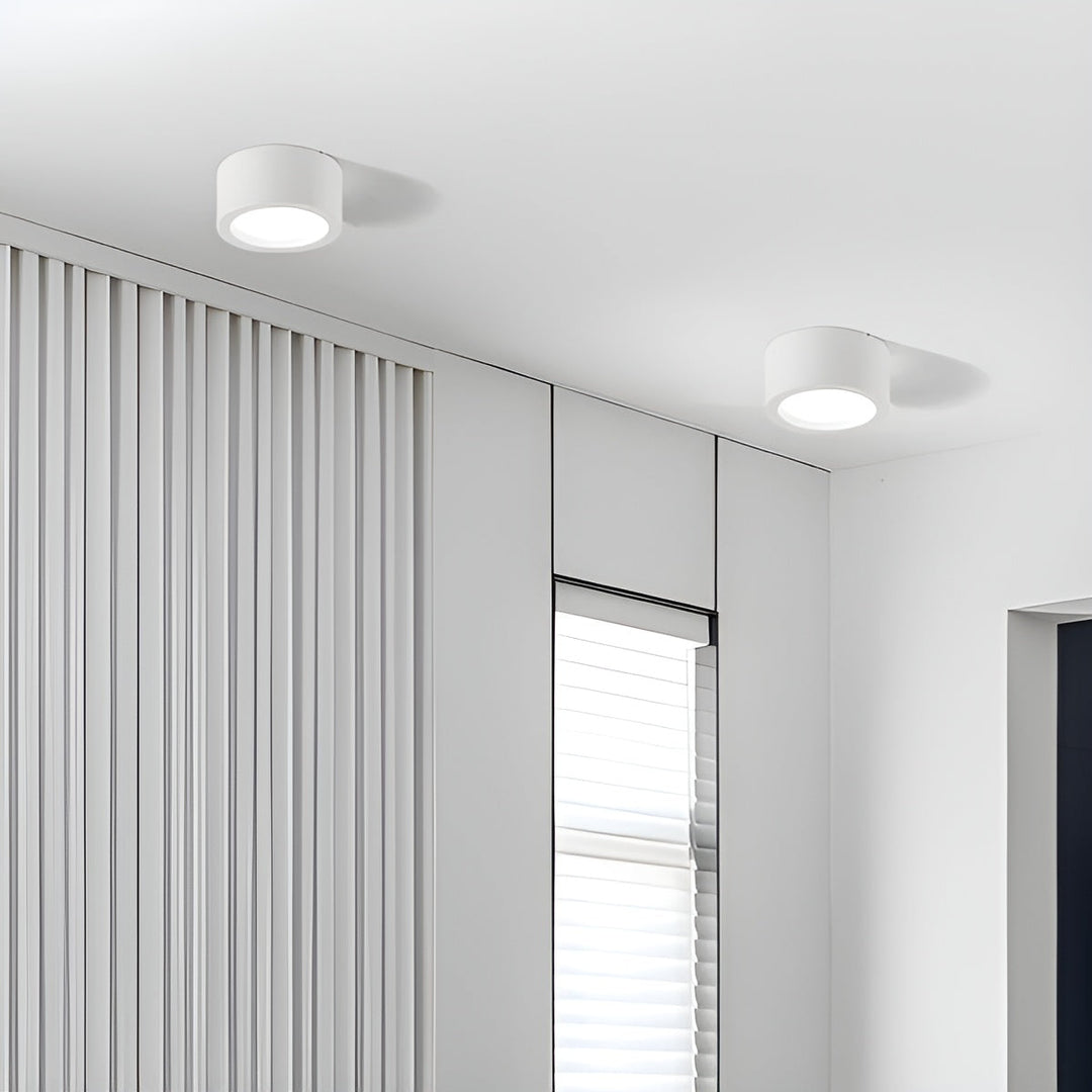 Moderne LED-Deckenleuchte – Runde Form & warmes LED-Licht | Gemütliche Beleuchtung für jeden Raum | Karnz
