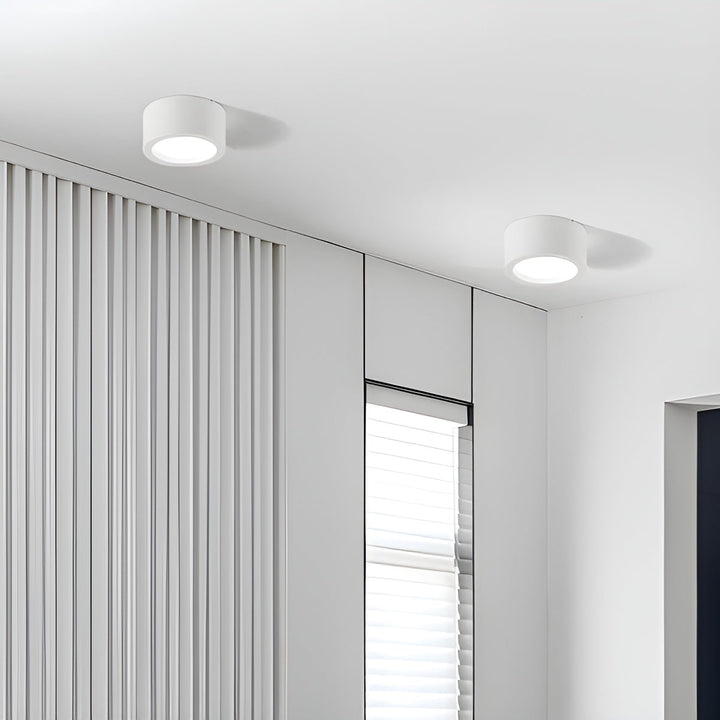 Moderne LED-Deckenleuchte – Runde Form & warmes LED-Licht | Gemütliche Beleuchtung für jeden Raum | Karnz