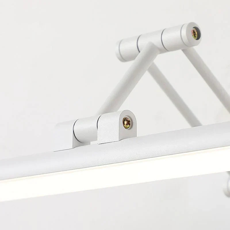 Minimalistische LED-Wandleuchte Schwarz/Weiß – Moderne Metalllampe für Badezimmer und Innenbereich | Karnz