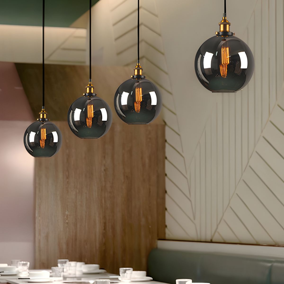 UrbanVibe Light - Amerikanisches Vintage Glas Pendelleuchte | Karnz