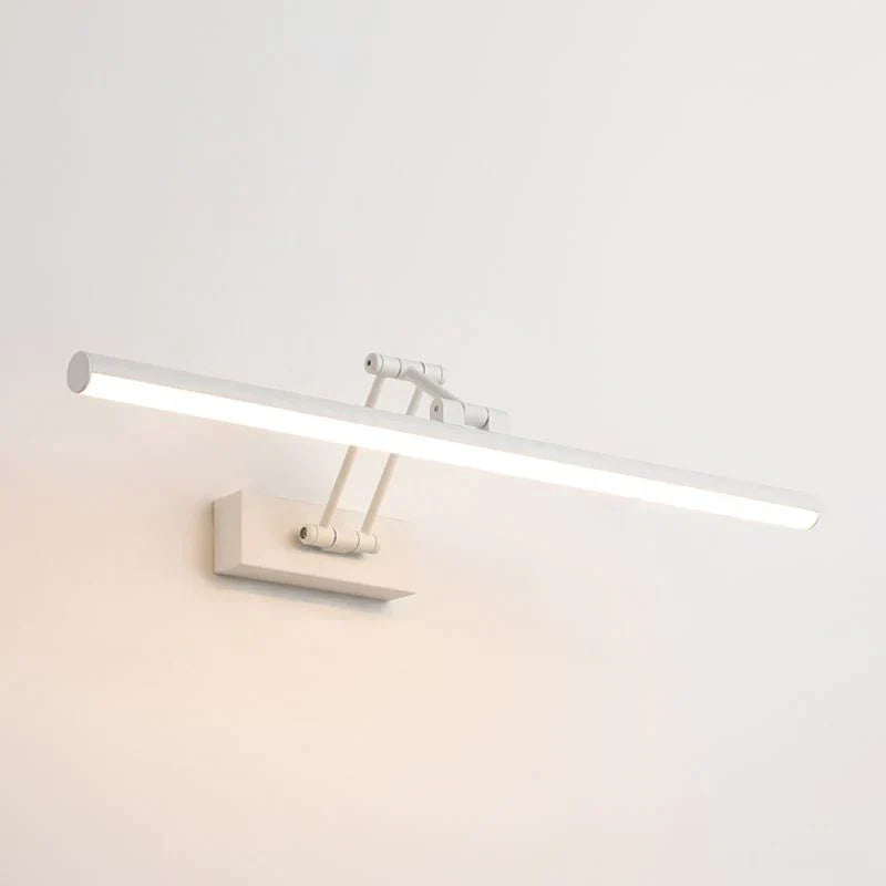 Minimalistische LED-Wandleuchte Schwarz/Weiß – Moderne Metalllampe für Badezimmer und Innenbereich | Karnz