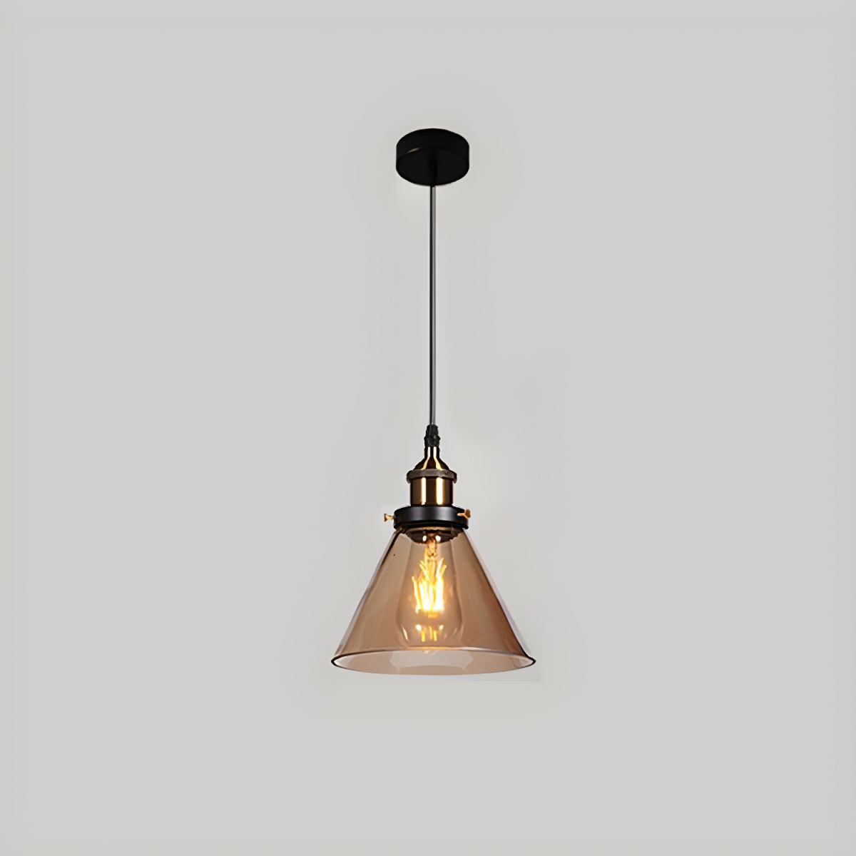 UrbanVibe Light - Amerikanisches Vintage Glas Pendelleuchte | Karnz