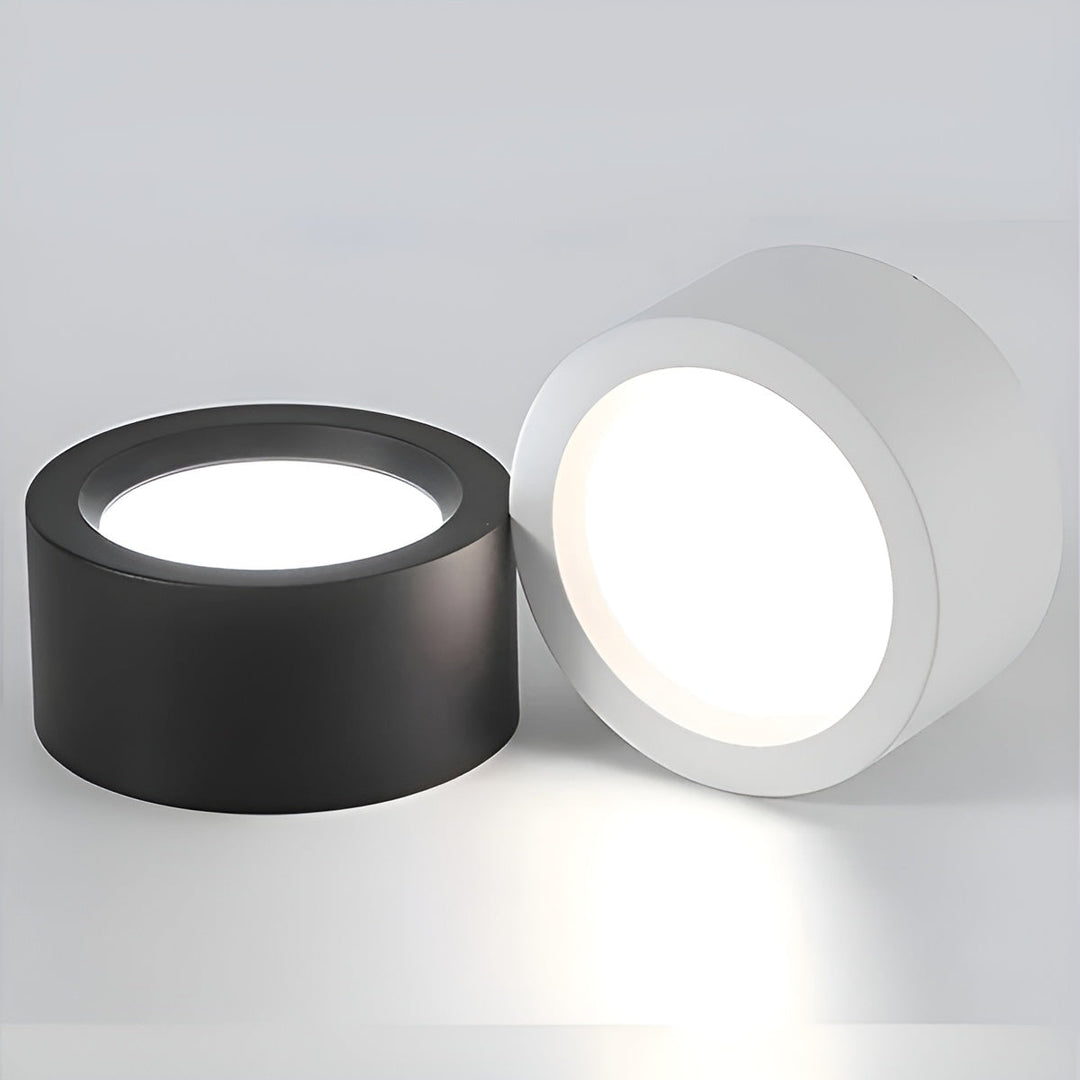 Moderne LED-Deckenleuchte – Runde Form & warmes LED-Licht | Gemütliche Beleuchtung für jeden Raum | Karnz