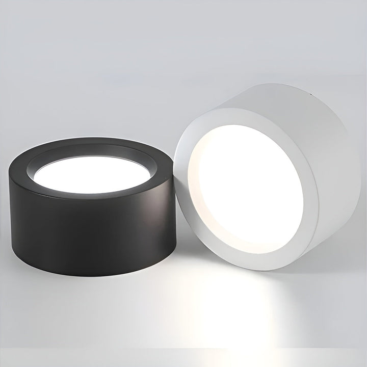 Moderne LED-Deckenleuchte – Runde Form & warmes LED-Licht | Gemütliche Beleuchtung für jeden Raum | Karnz