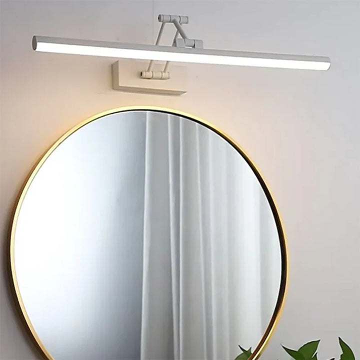 Minimalistische LED-Wandleuchte Schwarz/Weiß – Moderne Metalllampe für Badezimmer und Innenbereich | Karnz