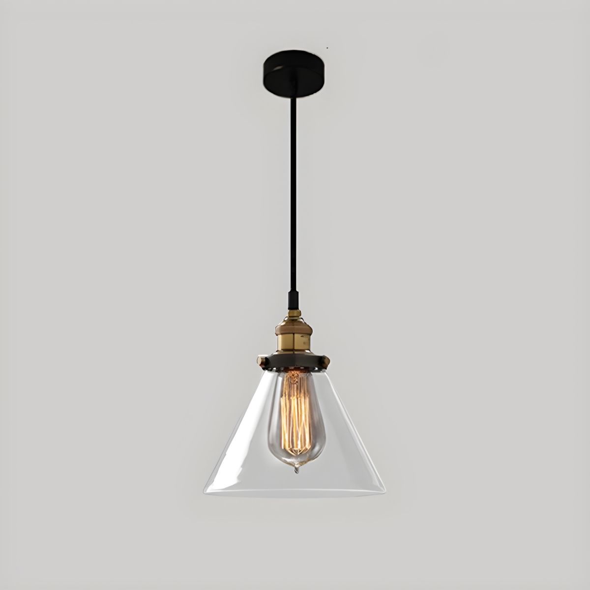 UrbanVibe Light - Amerikanisches Vintage Glas Pendelleuchte | Karnz