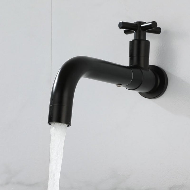 Moderne Einhand-Waschtischarmatur mit 1 Loch zur Wandmontage