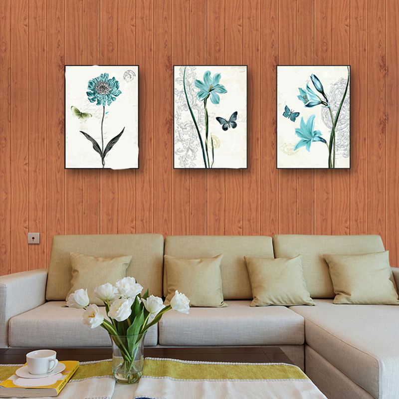 Wohnbereich Wandverkleidung Peel and Stick Holzoptik Design Wasserdichte Wandverkleidung