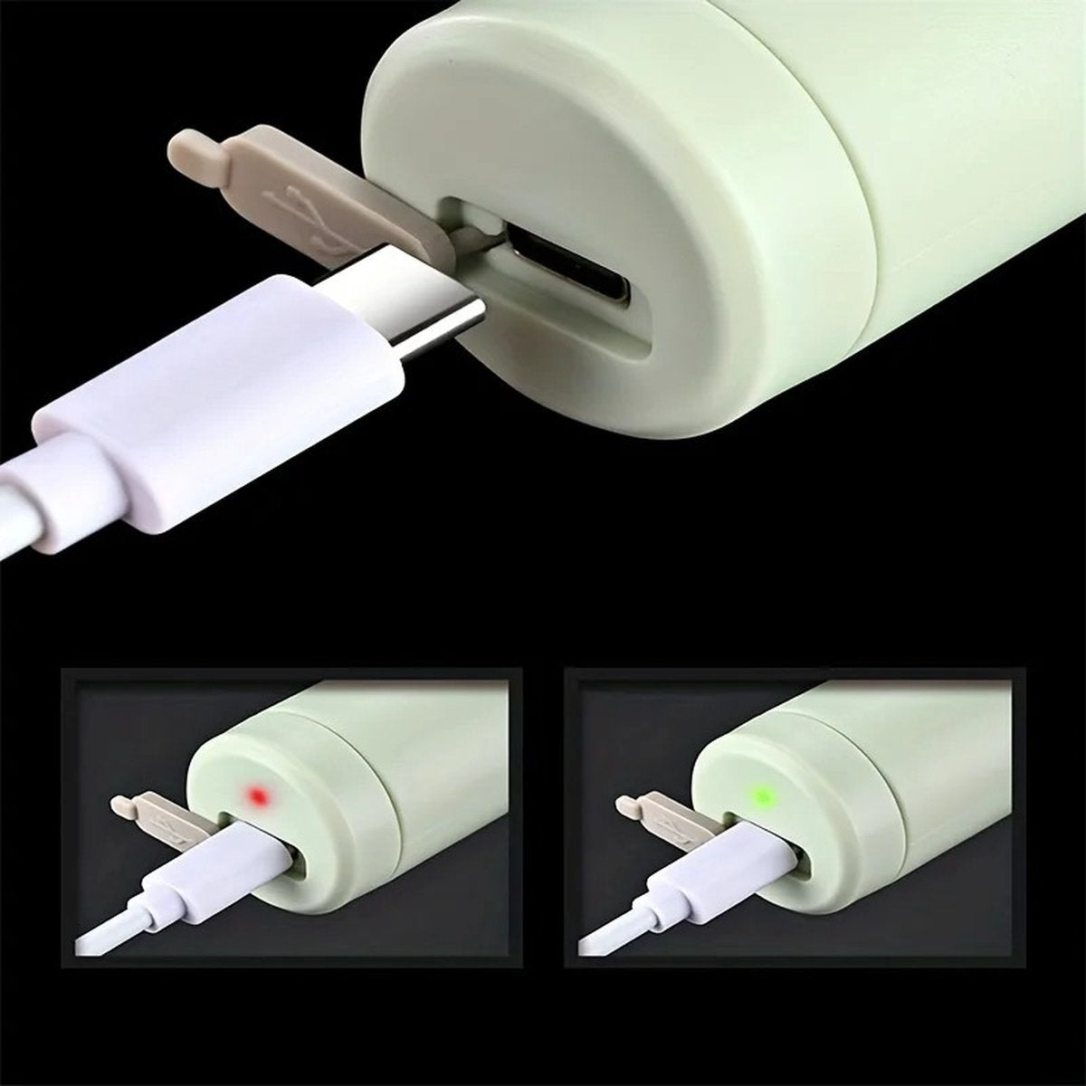 SnijGemak 4-in-1 Elektrischer Gemüseschneider – Wiederaufladbar & Mit Auffangbehälter | Karnz