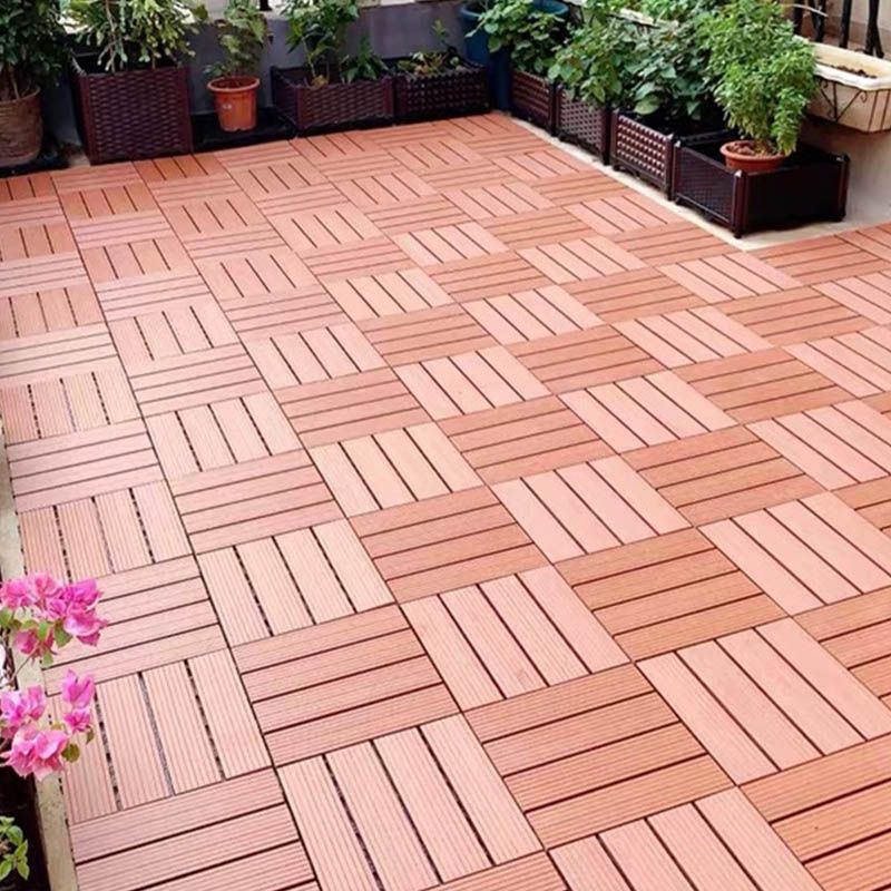 Klassische Holzfliesen für Garten patio Fußbodenbeläge zum Verlegen