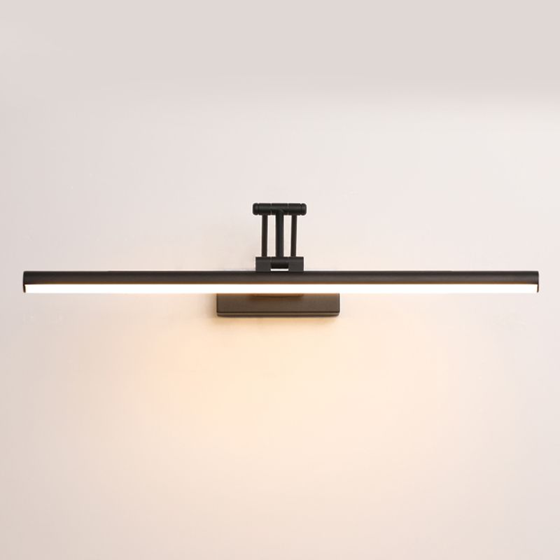 Edge Minimalistische LED Wandleuchte Schwarz/Weiß | Modernes Design für Badezimmer und Innenräume | Metall & Acryl | Karnz