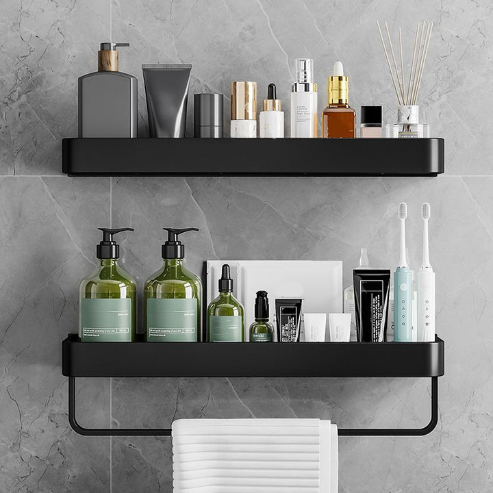 Zeitgenössisches Badezimmer Zubehör Hardware Set Aluminium Badezimmerregal
