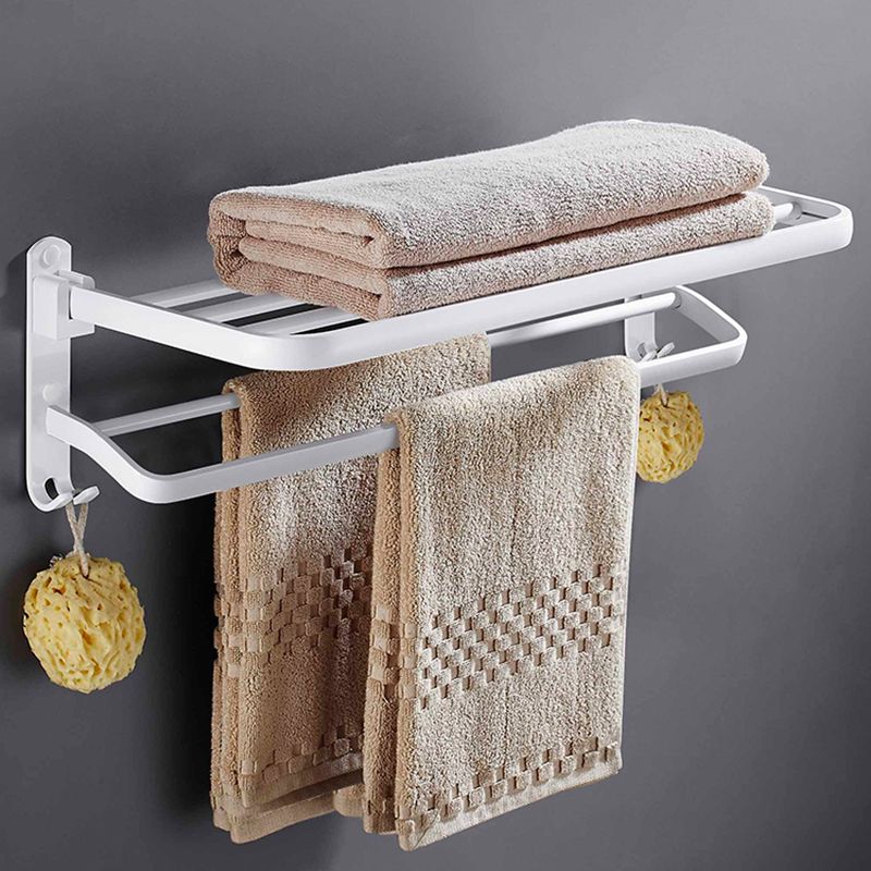 Weißes Badezimmer-Accessoires-Set, modernes Badezimmer-Accessoires-Set, Handtuchhalter