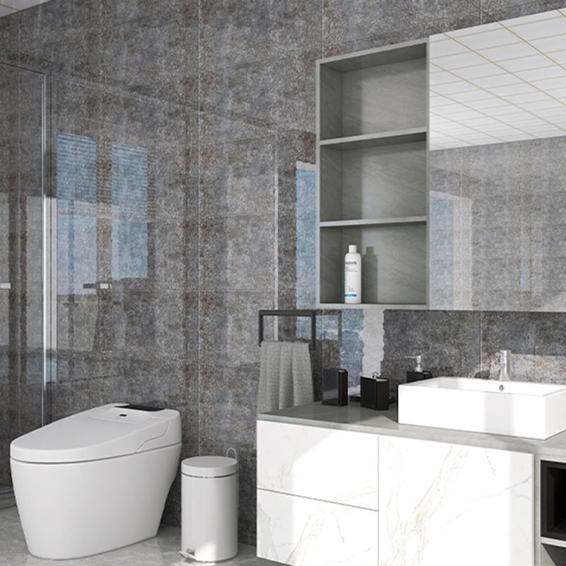 Einzeltile Peel and Stick Spritzschutz Moderner Stil Badezimmer Peel and Stick Spritzschutz