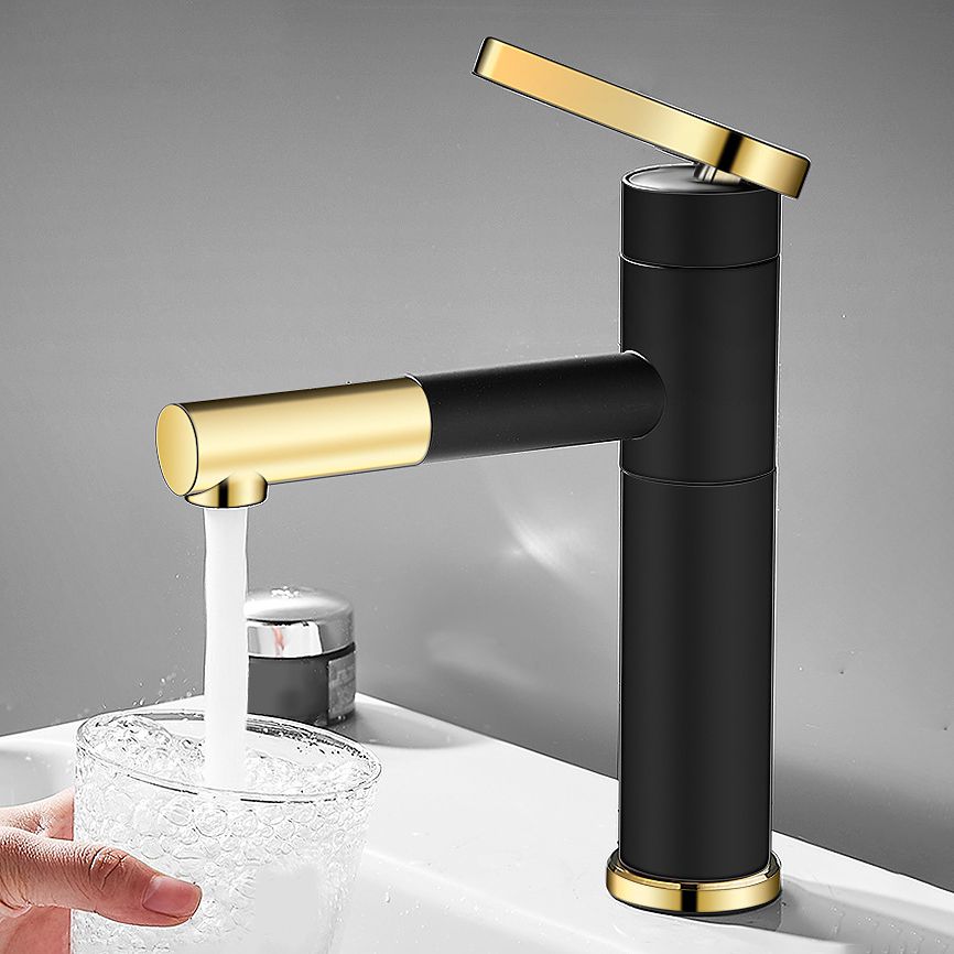 Hebelarmatur Glam Style mit schwenkbarem Auslauf für das Badezimmer