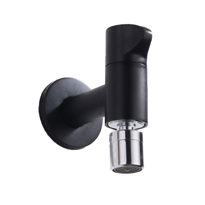 Moderner, wandmontierter Badezimmer-Armaturenknopfgriff aus massivem Messing, rund