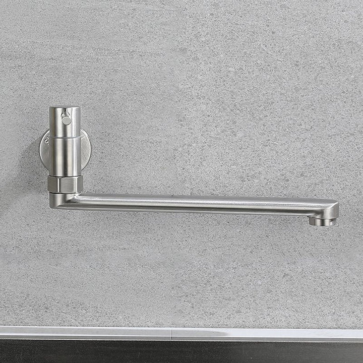 Küchenarmatur Topf-Füllventil einhebel Schwenk Edelstahl Küchenarmatur