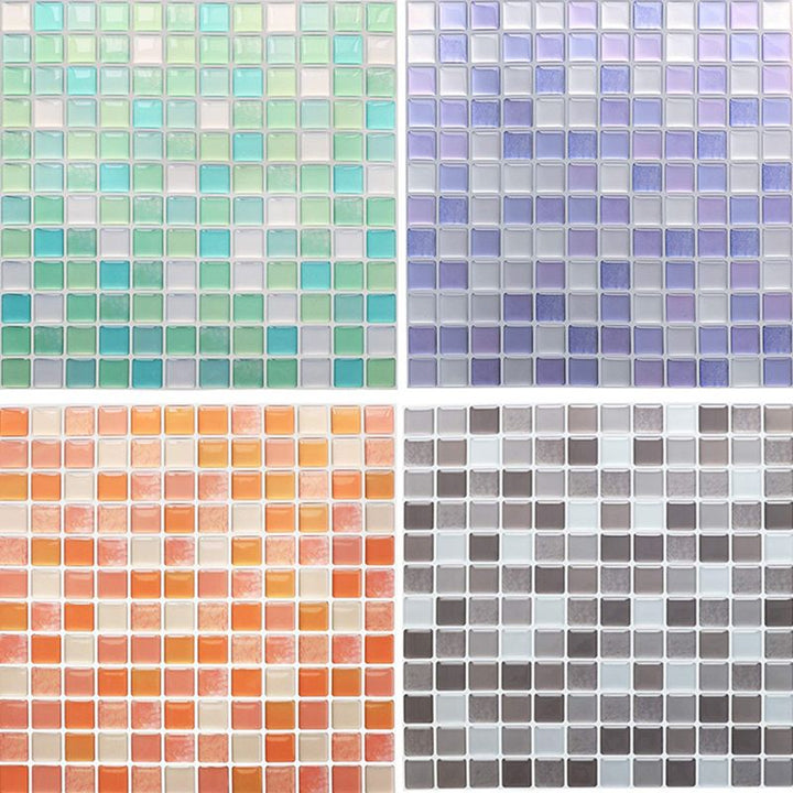 Kunststoff Peel & Stick Mosaikfliese Wasserfeste Peel & Stick Mosaikfliese mit quadratischer Form