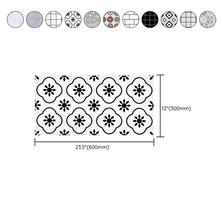 Moderne Badezimmer Peel and Stick Wandfliesen Einzelne Fliese Peel and Stick Wandfliese