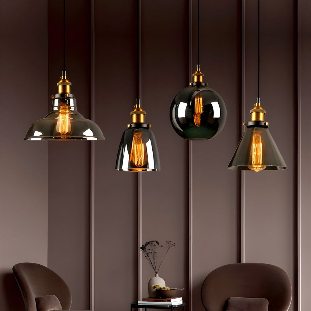 UrbanVibe Light – Pendelleuchte aus amerikanischem Vintage-Glas