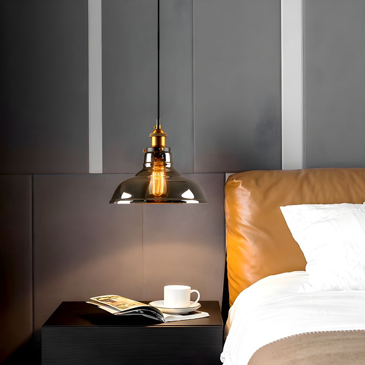 UrbanVibe Light - Amerikanisches Vintage Glas Pendelleuchte | Karnz