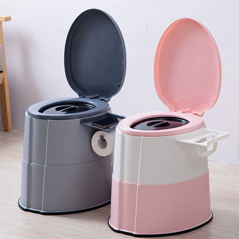 Zeitgenössische Kunststoff-Wandtoilette mit Toilettensitz für das Badezimmer
