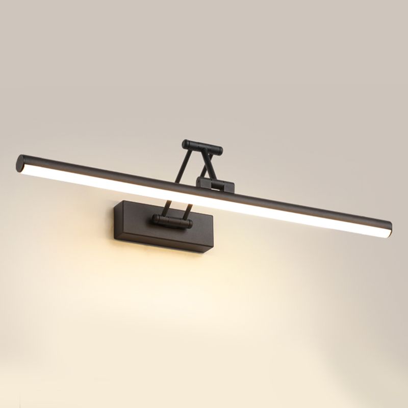 Minimalistische LED-Wandleuchte Schwarz/Weiß – Moderne Metalllampe für Badezimmer und Innenbereich | Karnz