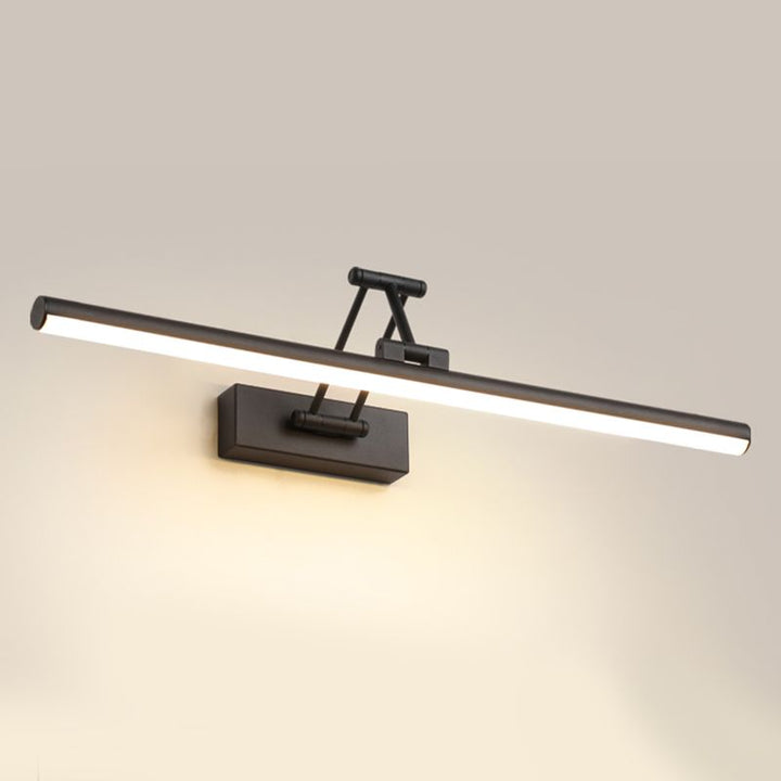 Edge Minimalistische LED Wandleuchte Schwarz/Weiß | Modernes Design für Badezimmer und Innenräume | Metall & Acryl | Karnz