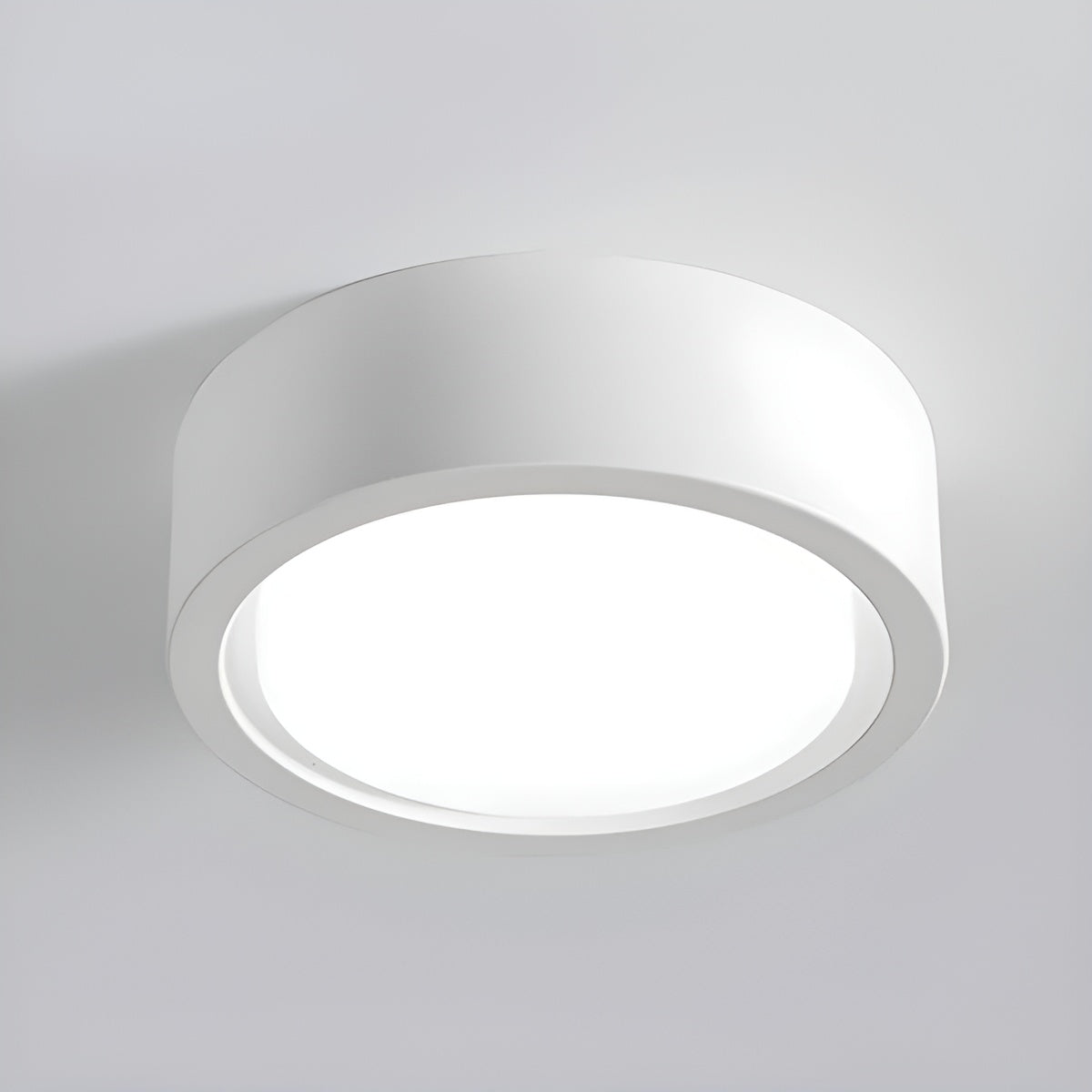 Moderne LED-Deckenleuchte – Runde Form & warmes LED-Licht | Gemütliche Beleuchtung für jeden Raum