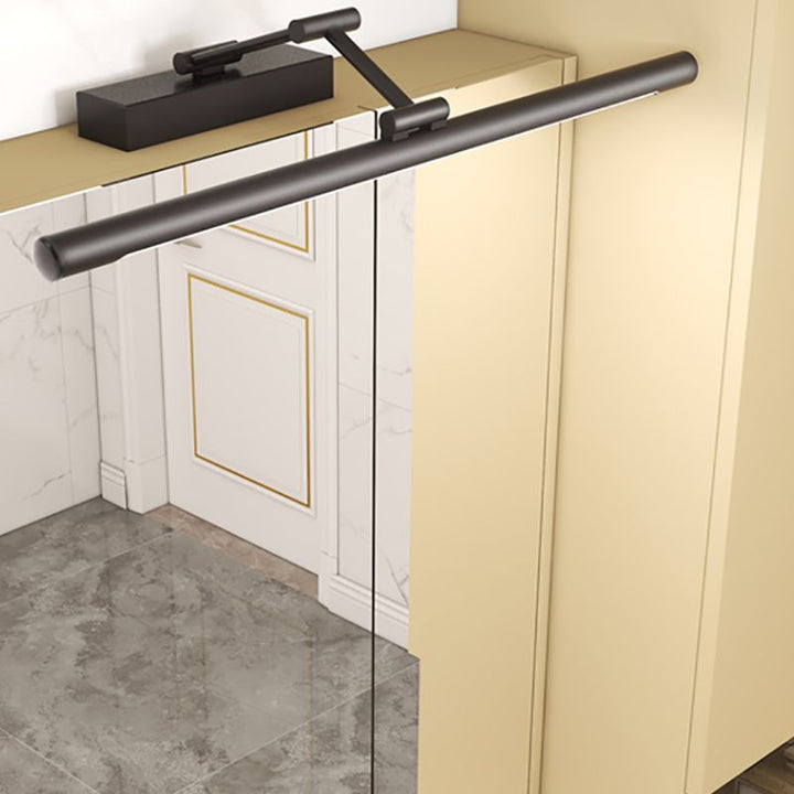 Edge Minimalistische LED Wandleuchte Schwarz/Weiß | Modernes Design für Badezimmer und Innenräume | Metall & Acryl | Karnz