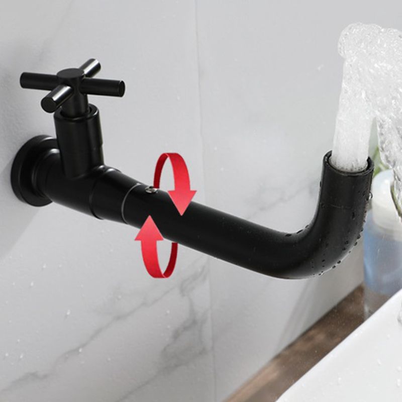 Moderne Einhand-Waschtischarmatur mit 1 Loch zur Wandmontage