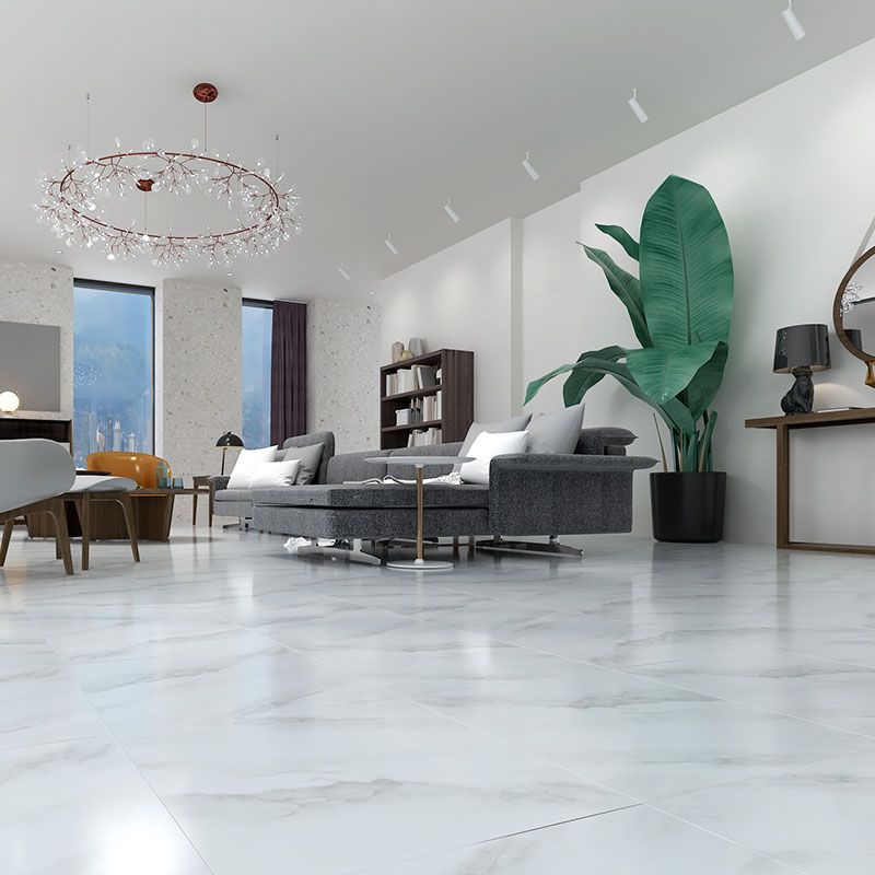 Steinlook PVC-Bodenbelag mit geringer Glanzwirkung, selbstklebendes Vinylboden