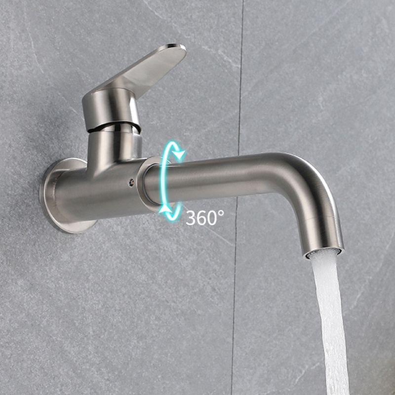 Moderner Stil Wandmontierter Einhebelmischbatterie Wasserhahn für das Badezimmer