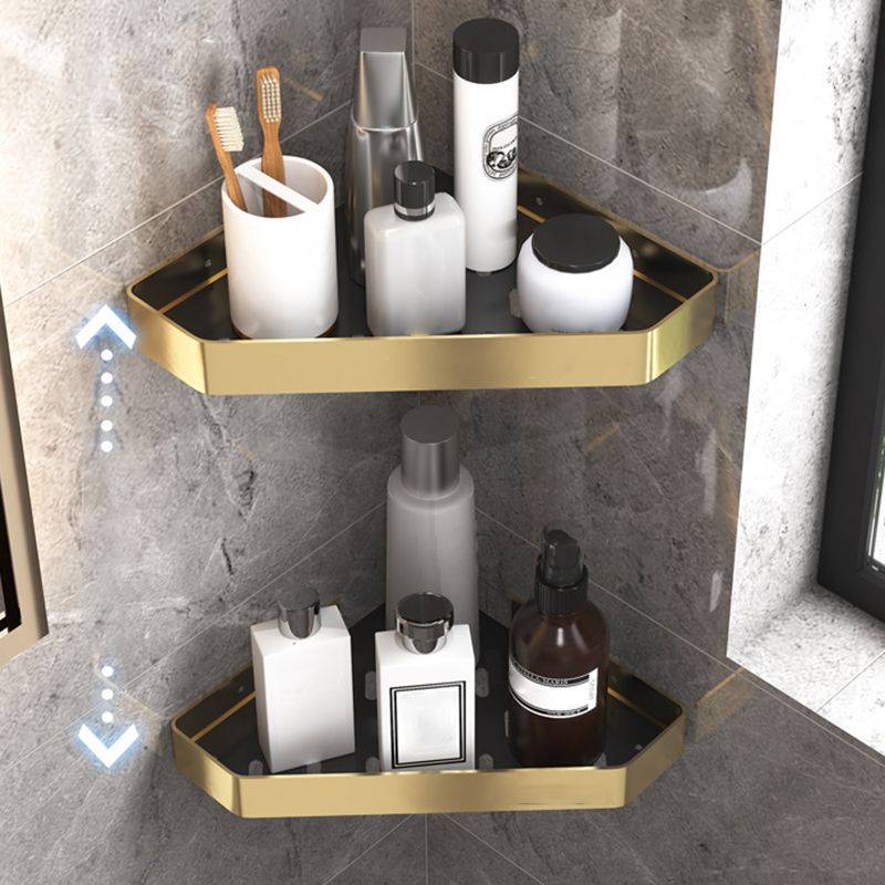 Schwarz & Messing Badezimmer Set Moderner Stil Badezimmeraccessoires Als Einzelstück Oder Im Set