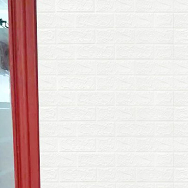 PVC Wandverkleidung Glatte Wand Innen 3D Wohnzimmerpaneele Set von 2