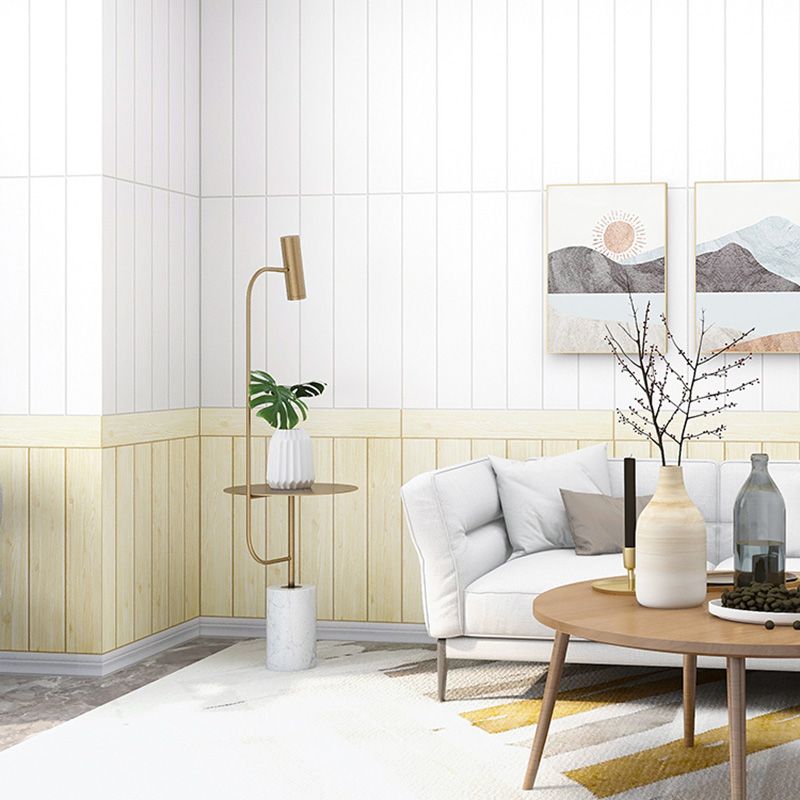 Wohnbereich Wandverkleidung Peel and Stick Holzoptik Design Wasserdichte Wandverkleidung