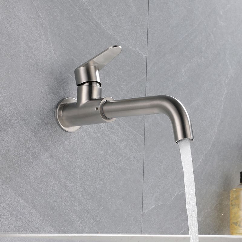 Moderner Stil Wandmontierter Einhebelmischbatterie Wasserhahn für das Badezimmer