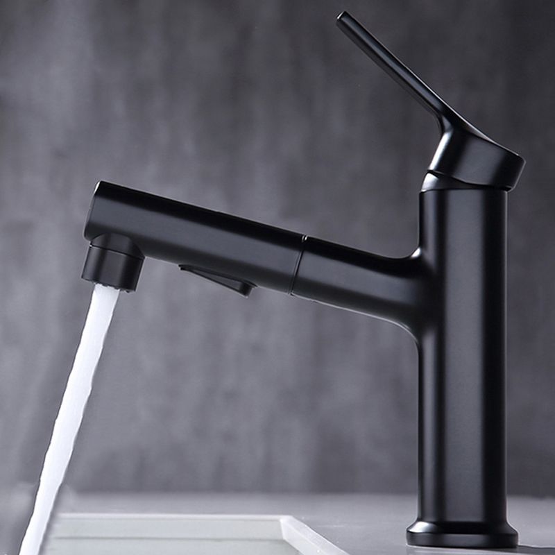 Rundes Vessel Sink Badezimmerarmatur Einfacher Stil Armatur mit Messingmaterial