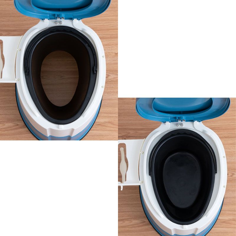 Zeitgenössische Kunststoff-Wandtoilette mit Toilettensitz für das Badezimmer