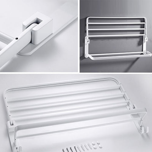 Weißes Badezimmer-Accessoires-Set, modernes Badezimmer-Accessoires-Set, Handtuchhalter