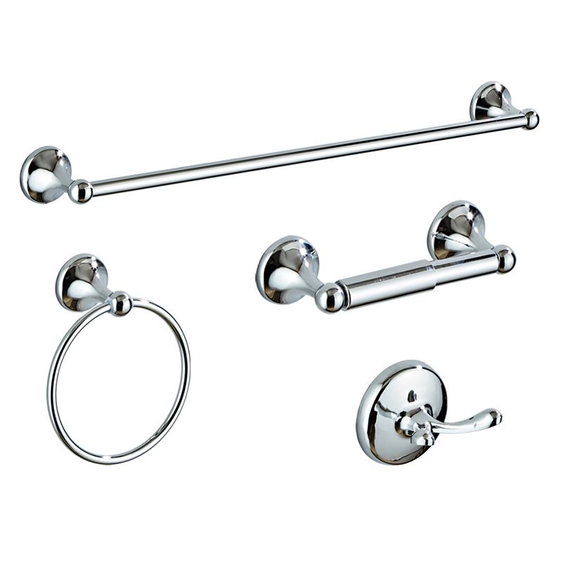 Metall Badezimmer Set Traditioneller Stil Chrome Badezimmerzubehör Set