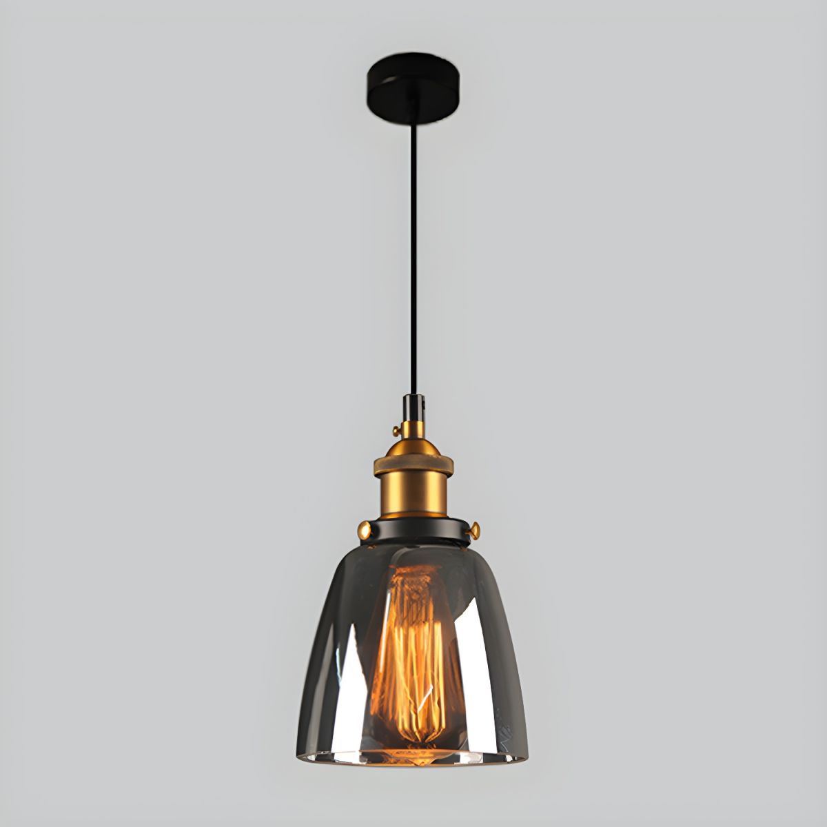 UrbanVibe Light - Amerikanisches Vintage Glas Pendelleuchte | Karnz
