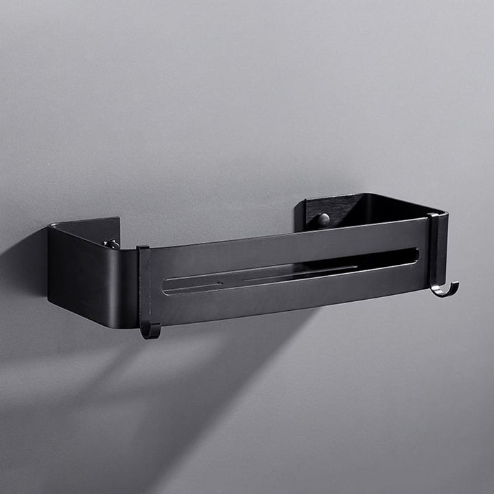 Matt Schwarz Modernes Badezimmerzubehör-Set, Set von 3, Badezimmerregal