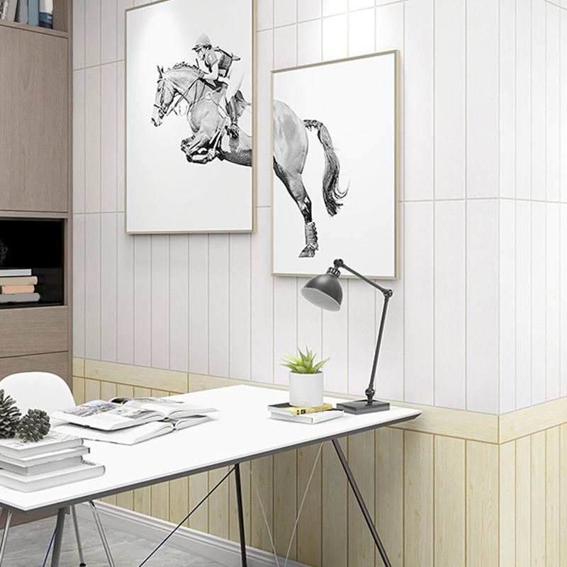 Wohnbereich Wandverkleidung Peel and Stick Holzoptik Design Wasserdichte Wandverkleidung