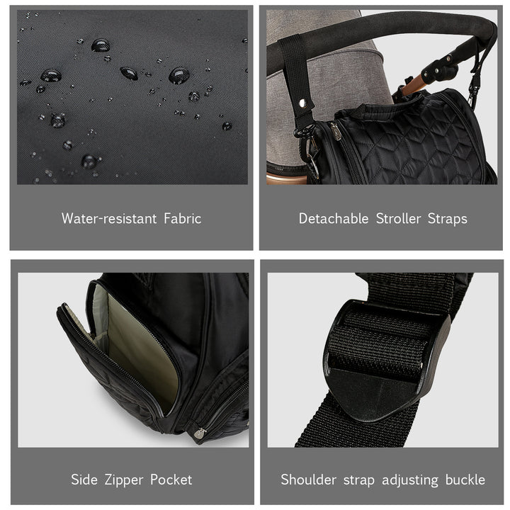 Rucksack mit Vielseitigen Fächern und Isolierbarer Funktion Karnz