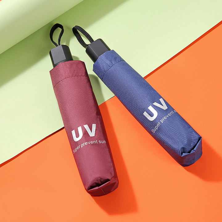 Damen UV-Schutzschirm mit automatischem Öffnungsmechanismus Karnz
