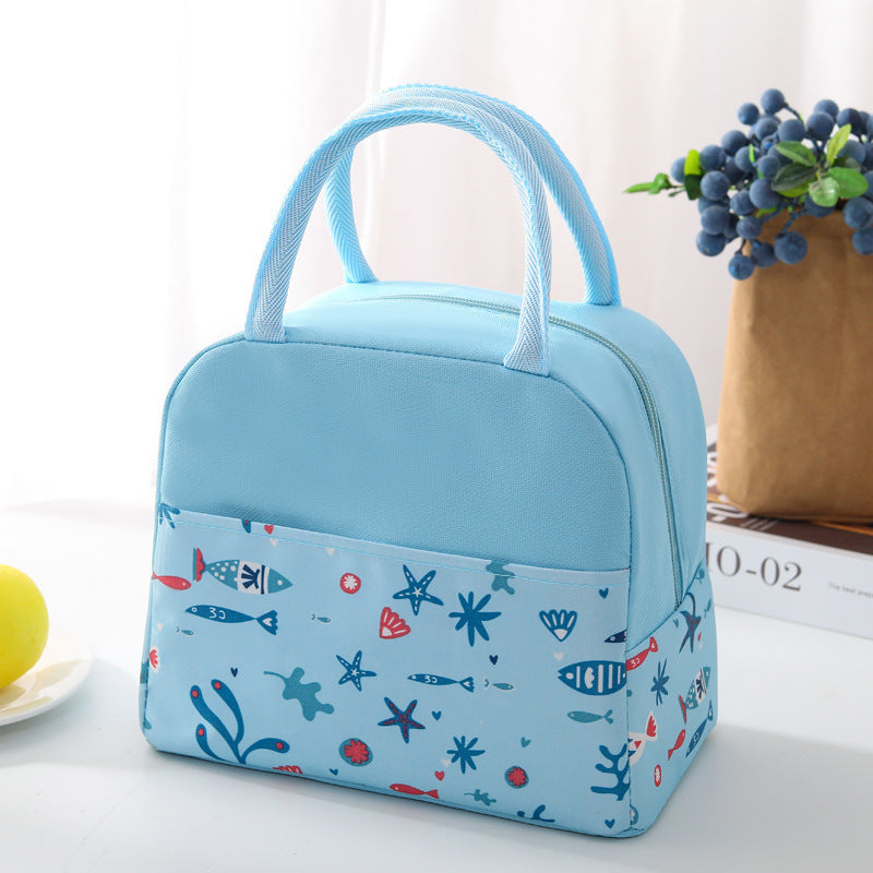 Isolierte marine-themed Lunch-Tasche