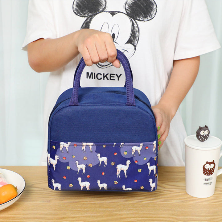 Isolierte marine-themed Lunch-Tasche