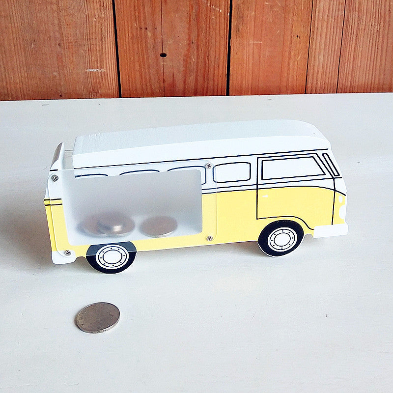 Vintage Bus-Shape Sparschwein
