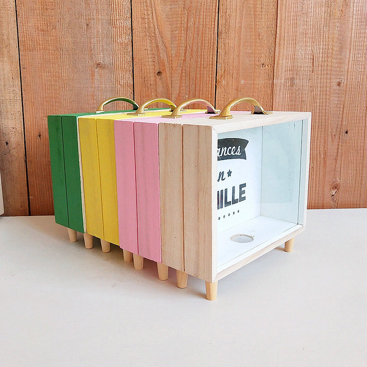 Dekorative Holz-Display-Box